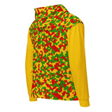 Rasta Camo (Yellow) Unisex zip hoodie - Conscious Apparel Store