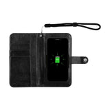 Rastafarian Flag Flip Leather Purse for Mobile Phone/Small - Conscious Apparel Store