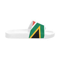 South Africa Flag Women's Slide Sandals - Conscious Apparel Store