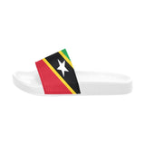 St Kitts & Nevis Flag Men's Slide Sandals - Conscious Apparel Store