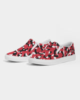 Trinidad & Tobago Flag Camo Men's Slip - On Canvas Shoe - Conscious Apparel Store