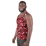 Trinidad & Tobago Flag Camo Men's Tank Top - Conscious Apparel Store