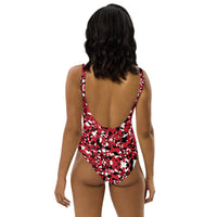 Trinidad & Tobago Flag Camo One - Piece Swimsuit - Conscious Apparel Store