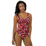 Trinidad & Tobago Flag Camo One - Piece Swimsuit - Conscious Apparel Store