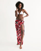 Trinidad & Tobago Flag Camo Swim Cover Up - Conscious Apparel Store