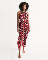 Trinidad & Tobago Flag Camo Swim Cover Up - Conscious Apparel Store