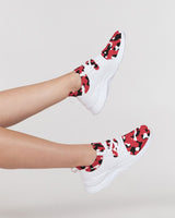 Trinidad & Tobago Flag Camo Women's Two - Tone Sneaker - Conscious Apparel Store