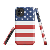 American Flag Tough Cellphone Case for iPhone® - Conscious Apparel Store