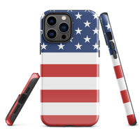 American Flag Tough Cellphone Case for iPhone® - Conscious Apparel Store