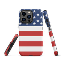 American Flag Tough Cellphone Case for iPhone® - Conscious Apparel Store