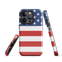 American Flag Tough Cellphone Case for iPhone® - Conscious Apparel Store