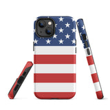 American Flag Tough Cellphone Case for iPhone® - Conscious Apparel Store