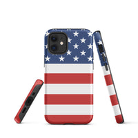 American Flag Tough Cellphone Case for iPhone® - Conscious Apparel Store