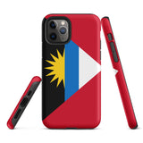 Antigua & Barbuda Flag Tough Cellphone Case for iPhone® - Conscious Apparel Store