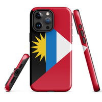 Antigua & Barbuda Flag Tough Cellphone Case for iPhone® - Conscious Apparel Store