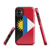 Antigua & Barbuda Flag Tough Cellphone Case for iPhone® - Conscious Apparel Store