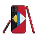 Antigua & Barbuda Flag Tough Cellphone Case for iPhone® - Conscious Apparel Store