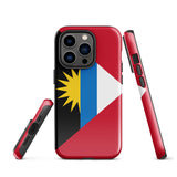 Antigua & Barbuda Flag Tough Cellphone Case for iPhone® - Conscious Apparel Store