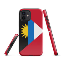 Antigua & Barbuda Flag Tough Cellphone Case for iPhone® - Conscious Apparel Store