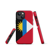 Antigua & Barbuda Flag Tough Cellphone Case for iPhone® - Conscious Apparel Store