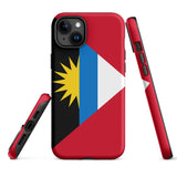 Antigua & Barbuda Flag Tough Cellphone Case for iPhone® - Conscious Apparel Store