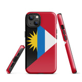 Antigua & Barbuda Flag Tough Cellphone Case for iPhone® - Conscious Apparel Store