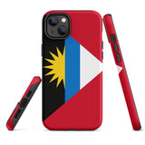 Antigua & Barbuda Flag Tough Cellphone Case for iPhone® - Conscious Apparel Store