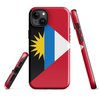 Antigua & Barbuda Flag Tough Cellphone Case for iPhone® - Conscious Apparel Store