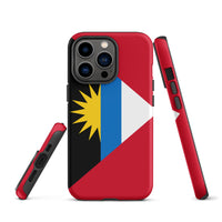 Antigua & Barbuda Flag Tough Cellphone Case for iPhone® - Conscious Apparel Store