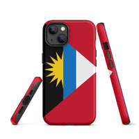 Antigua & Barbuda Flag Tough Cellphone Case for iPhone® - Conscious Apparel Store