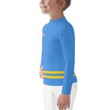 Aruba Flag Kids Rash Guard - Conscious Apparel Store