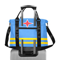 Aruba Flag Large Capacity Duffle Bag - Conscious Apparel Store