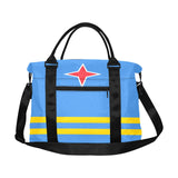 Aruba Flag Large Capacity Duffle Bag - Conscious Apparel Store