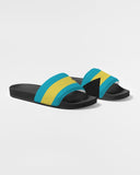 Bahamas Flag Men's Slide Sandal - Conscious Apparel Store