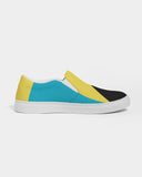 Bahamas Flag Men's Slip-On Canvas Shoe - Conscious Apparel Store