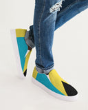 Bahamas Flag Men's Slip-On Canvas Shoe - Conscious Apparel Store