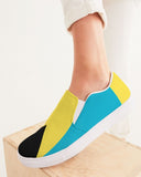 Bahamas Flag Women's Slip-On Canvas Shoe - Conscious Apparel Store