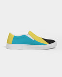 Bahamas Flag Women's Slip-On Canvas Shoe - Conscious Apparel Store