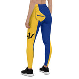 Barbados Flag Leggings - Conscious Apparel Store