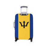 Barbados Flag Luggage Cover/Small 18"-21" - Conscious Apparel Store