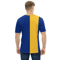 Barbados Flag Men's t-shirt - Conscious Apparel Store