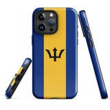 Barbados Flag Tough Cellphone Case for iPhone® - Conscious Apparel Store