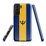 Barbados Flag Tough Cellphone case for Samsung® - Conscious Apparel Store