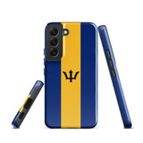 Barbados Flag Tough Cellphone case for Samsung® - Conscious Apparel Store