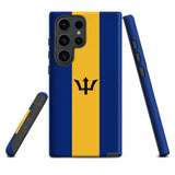 Barbados Flag Tough Cellphone case for Samsung® - Conscious Apparel Store