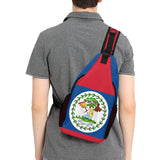 Belize Blue Men's Casual Chest Bag - Conscious Apparel Store