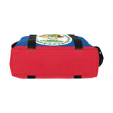 Belize Flag Large Capacity Duffle Bag (Model 1715) - Conscious Apparel Store