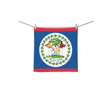 Belize Flag Square Towel 13“x13” - Conscious Apparel Store