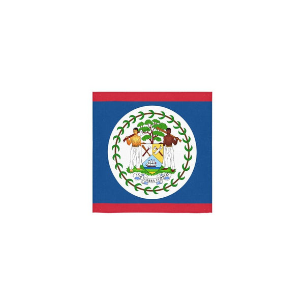 Belize Flag Square Towel 13“x13” - Conscious Apparel Store