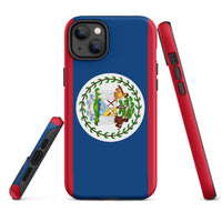 Belize Flag Tough Cellphone Case for iPhone® - Conscious Apparel Store